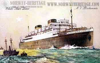 Britannic (3), White Star Line