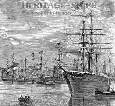 Bavaria (1) - Hamburg America Line steamship