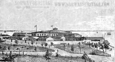 Emigrant landing, Castle Garden - New York